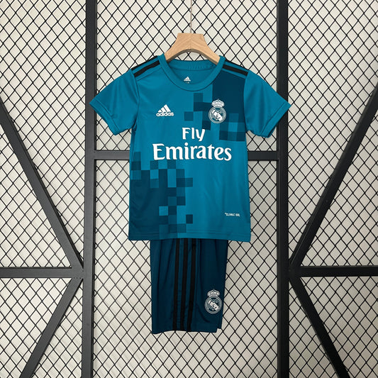 REAL MADRID III 17/18 CONJUNTO INFANTIL (RETRO)