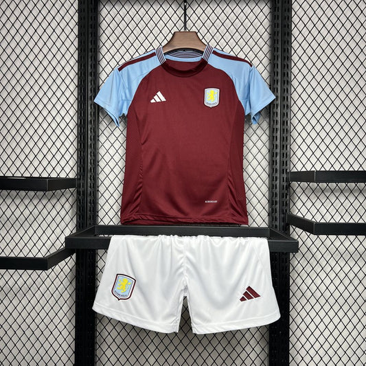 ASTON VILLA I 24/25 CONJUNTO INFANTIL