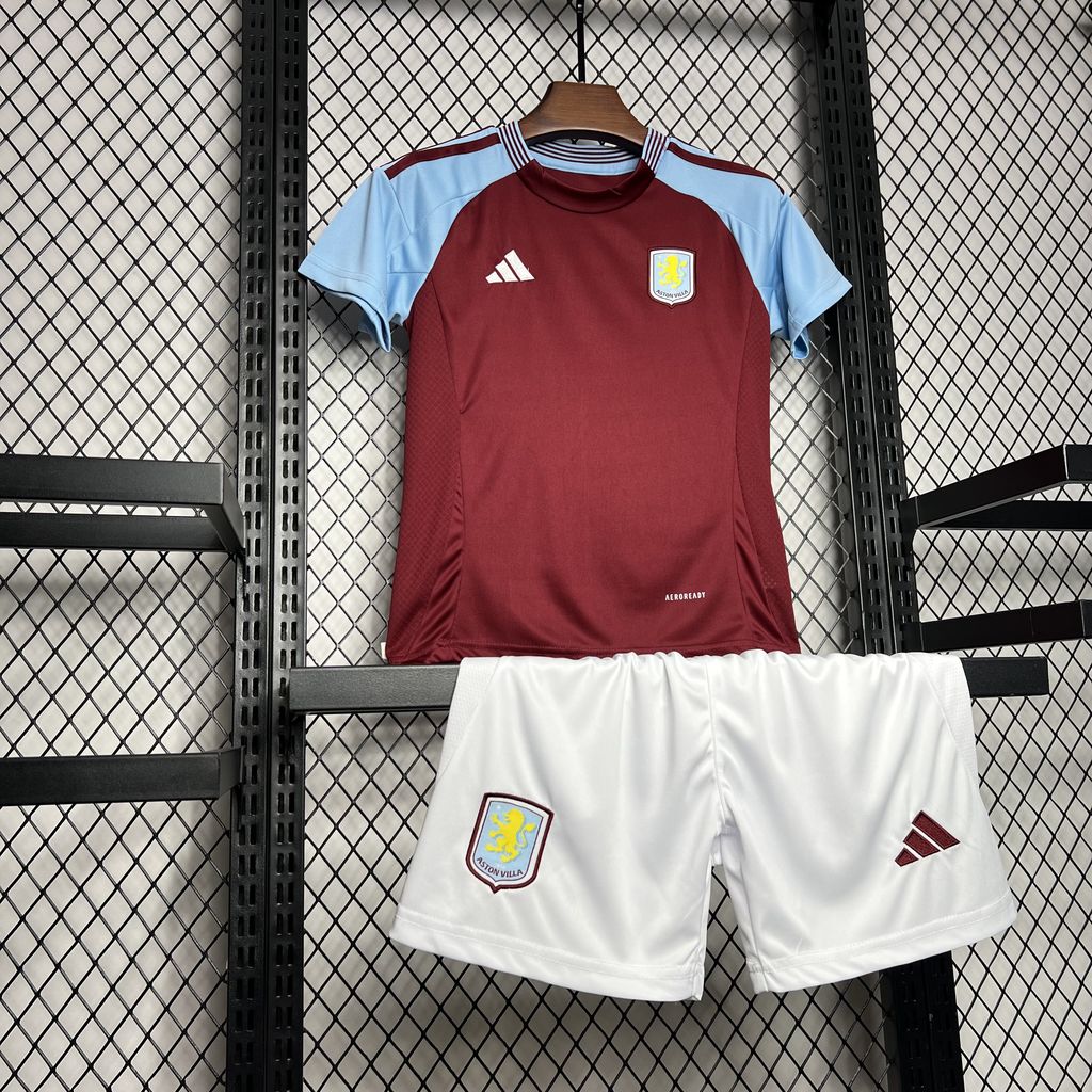 ASTON VILLA I 24/25 CONJUNTO INFANTIL